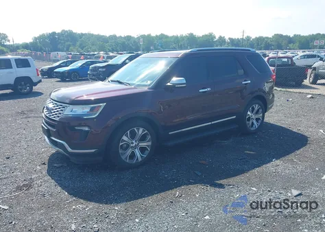 2018 Ford Explorer Platinum из США, поврежденный, VIN 1FM5K8HT8JGA24015